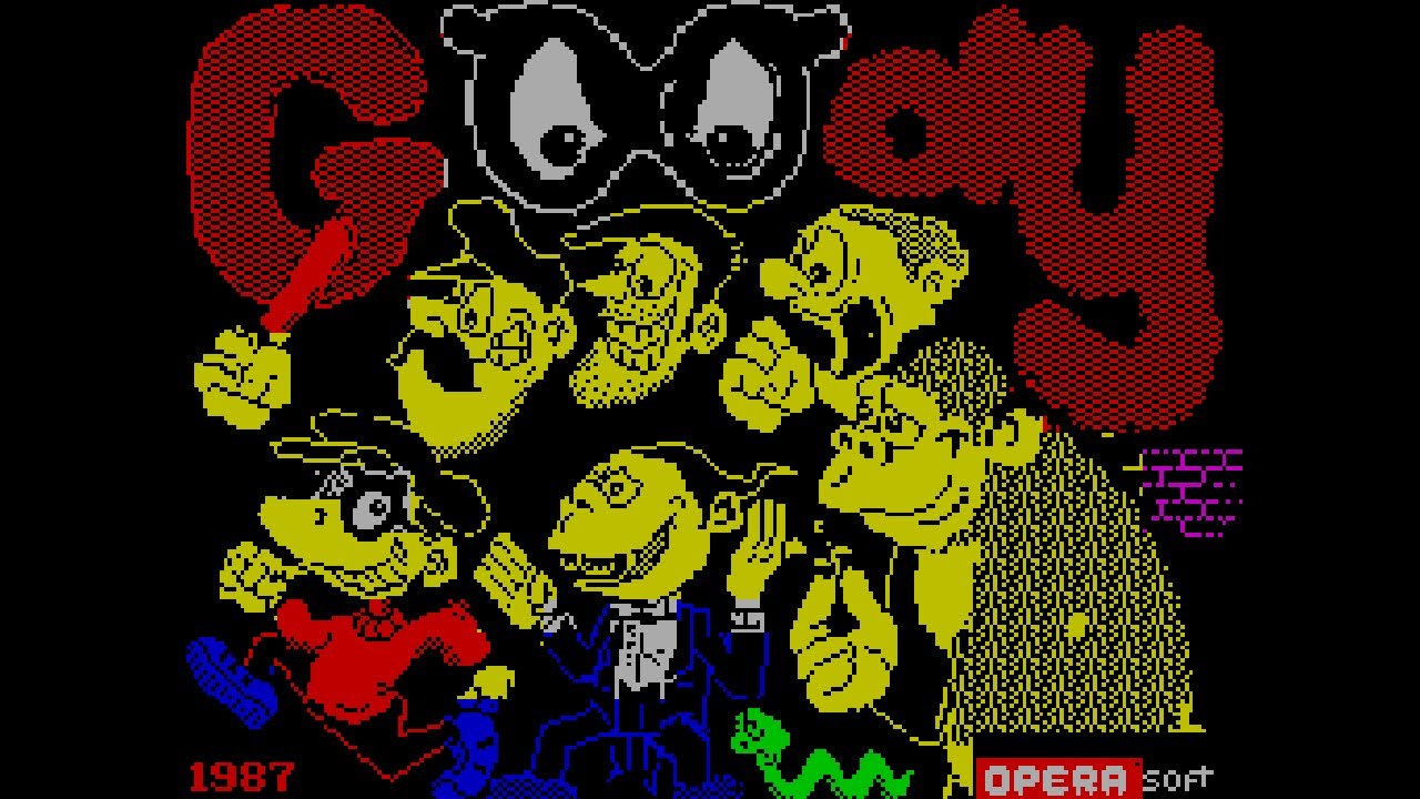 Классика ZX Spectrum - Goody (1987). Внезапная кучка попыток (пятая). Удачная!