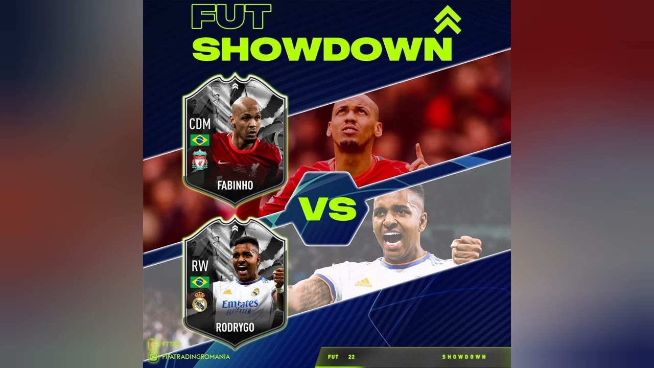 Fabinho 🆚 Rodrygo SBC Showdown Cards Coming - FIFA 22 Liverpool 🆚 Real Madrid UCL Final