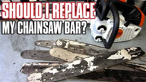 When A Chainsaw Bar Needs To Be Replaced!