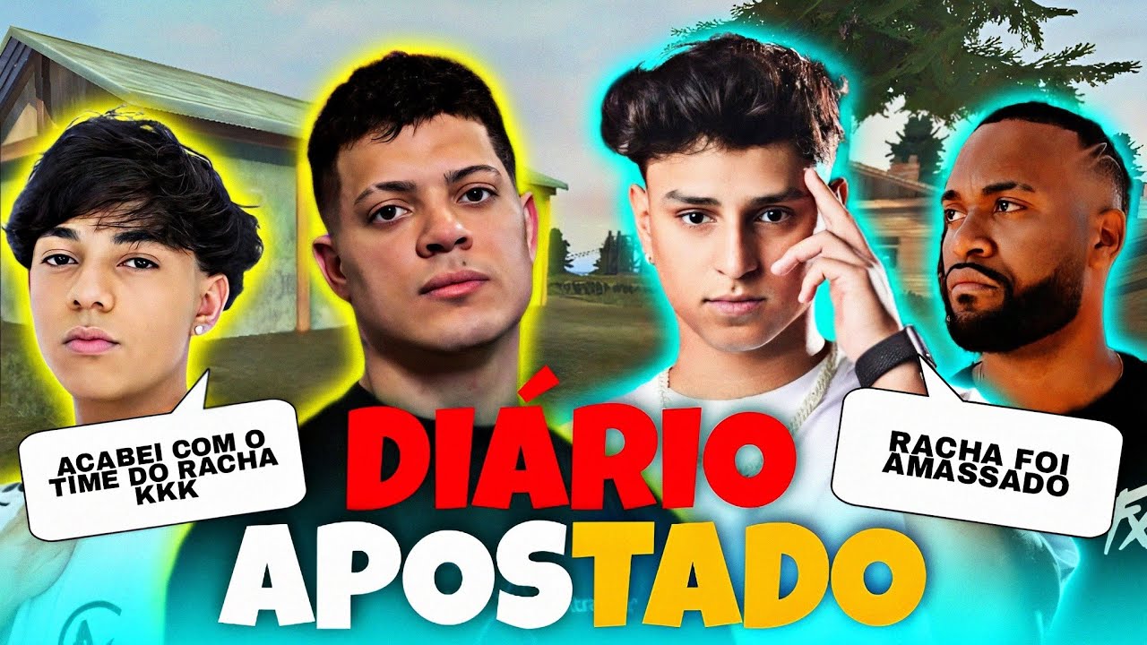 DIÁRIO APOSTADO! MANOMAX AMASSOU TIME DO RACHA SOZINHO!MUITAS KILLS!FT.NOBRU CEROL GORILA - FREEFIRE