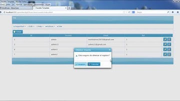 Java Server Faces, PrimeFaces y Hibernate - Login y CRUD (Pagination, Filtering y Dialogs) - Parte 8