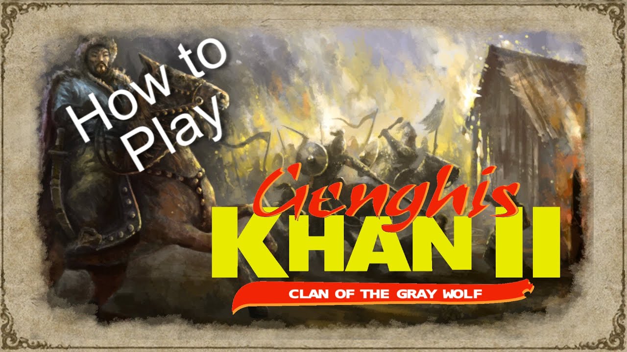 KOEI Genghis Khan 2 How To Play YouTube