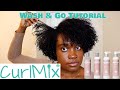 Wash and Go Tutorial Using CurlMix!! | BEAUTYBYAJ