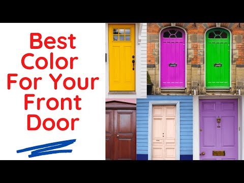 Find Best Feng Shui Front Door Colors 2021 For Health, Wealth, Luck | Vastu Shastra, #MainDoorColor