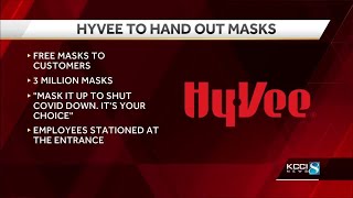 Hy-Vee to hand out masks