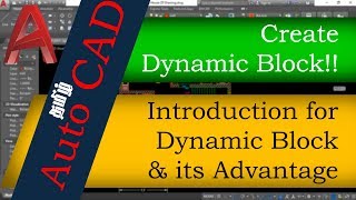 AutoCAD Tutorial - Creating Dynamic Block & Control by Properties Tab | PG Tutorials