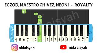 NOT ANGKA PIANIKA ROYALTY | TUTORIAL MUDAH MAIN PIANIKA LAGU ROYALTY EGZOD, MAESTRO CHIVEZ, NEONI NOT ANGKA PIANIKA ROYALTY | TUTORIAL MUDAH MAIN PIANIKA LAGU ROYALTY EGZOD, MAESTRO CHIVEZ, NEONI