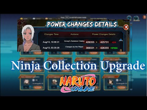 New Ninja Collection System = Massive Power Boost || Naruto Online