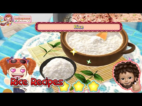 Cooking Mama: Cuisine! - Rice Recipes | Rice