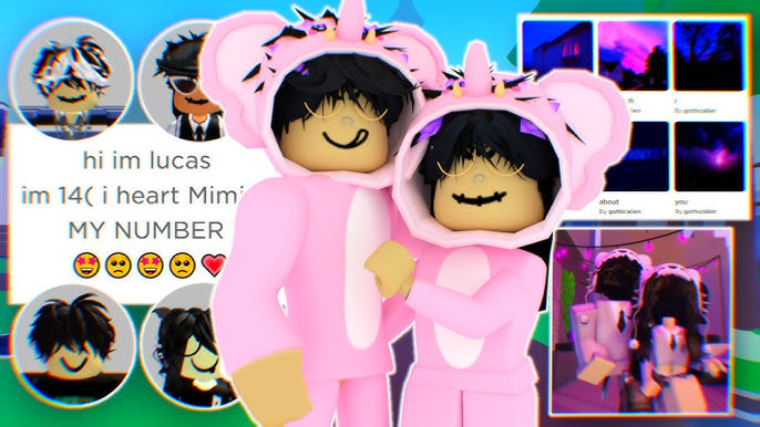 Roblox ONLINE DATER Profiles 8 💋 