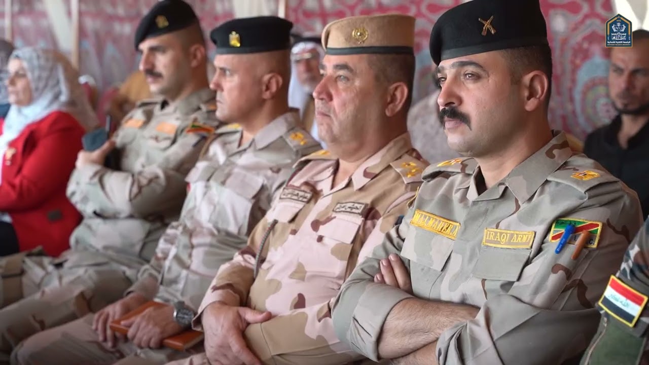 السيدة رئيس الجامعة التقنية الشمالية تحضر وضع حجر الاساس لجامعة نينوى في منطقة العذبة