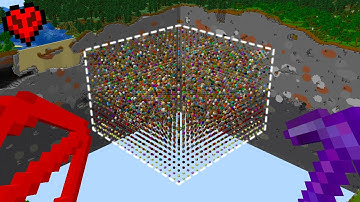 I Collected EVERY BLOCK in Minecraft Hardcore!