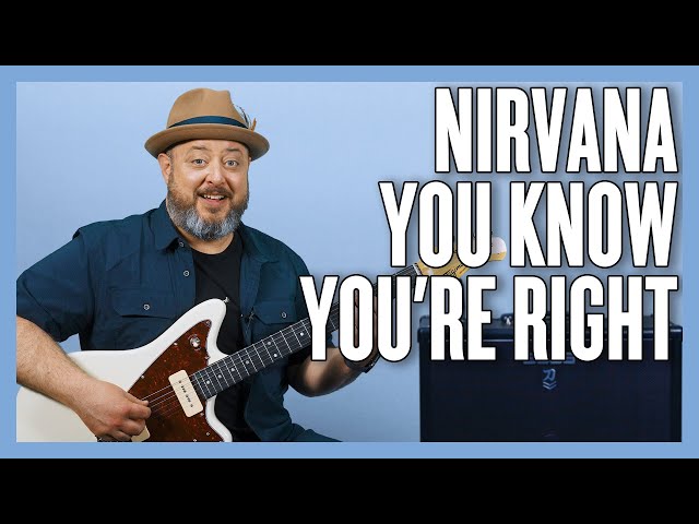How to Play Nirvana You Know You're Right - Guitar Lesson class=