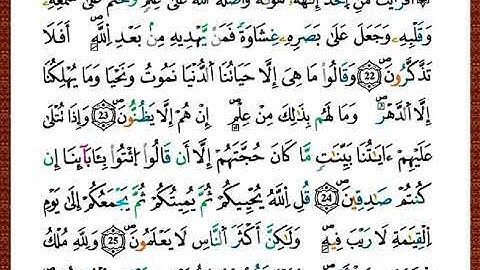 ختمة مصحف التجويد برواية قالون الصفحة رقم 501