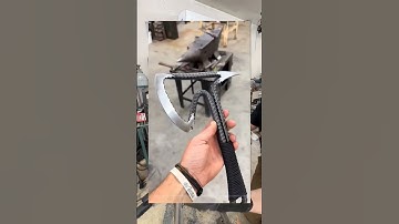 Scrap metal axe #explore #axe #metal #trending #shorts