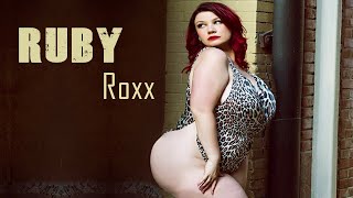 Ruby Roxx | Canadian plus Size Model | Ruby Roxx instagram video | celebrities, net worth, Lifestyle