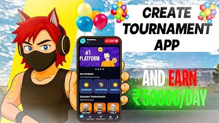 How to create free fire tournament app 🔥. Banao khudka tournament application