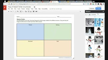 Google Drawings for Graphic Organizers