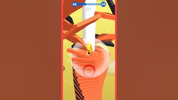 stack Ball 3D gameplay 😁😁 level 68 #shorts #gaming