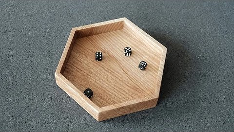 GameFit hexagonal dice tray