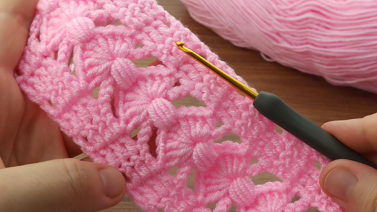 İNCREDİBLE 🍂✅💯Very easy Tunisian hair band making /baby soft hair band online tutorial