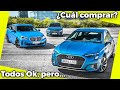 ¿Cuál comprar? | Audi A3 vs BMW Serie 1 vs Mercedes Clase A | Comparativa