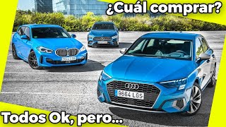 ¿Cuál comprar? | Audi A3 vs BMW Serie 1 vs Mercedes Clase A | Comparativa