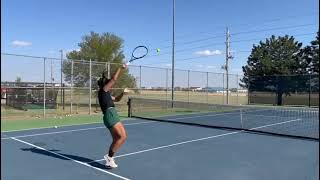 Ana Isabela Serrano- Tennis Recruiting video- Transfer Fall 2024