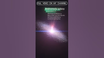 Andromeda galaxy rendered in Blender #universe #3drender #space #galaxy #blender #3dart #eevee #star