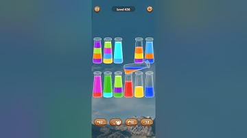 Color Water Sort Woody Puzzle Level 436