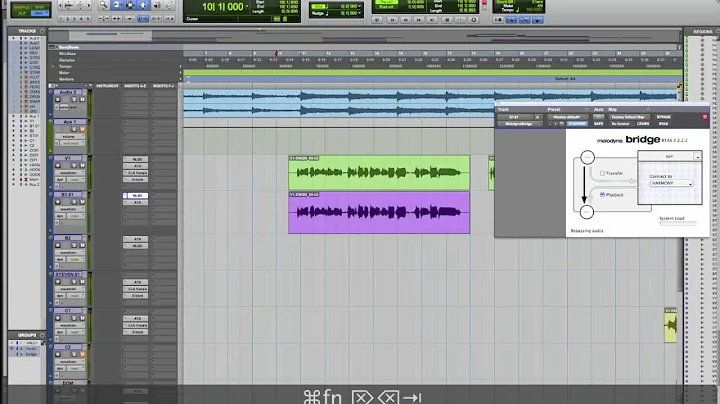How to use Melodyne - Creating a Vocal Harmony