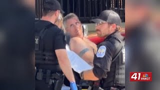 Secret Service shoots armed suspect near the White House