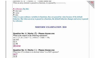 🔥 CS201 Midterm Preparation | Important MCQs & Short Questions | Fast Revision in Minutes! 🚀
