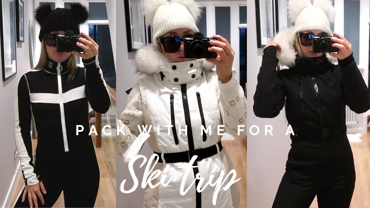 PACKING AND SKI TRY ON HAUL  WHAT I'M TAKING ON MY TRIP! 