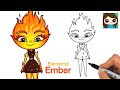 How to draw ember  elemental