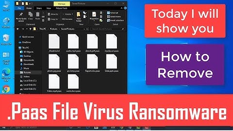 Paas File Virus Ransomware. Remove .Paas Virus. Decrypt .paas Files