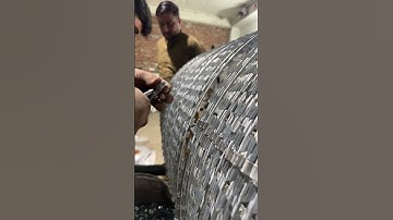 Razor wire is a strong and durable security fencing material designed for maximum protection.