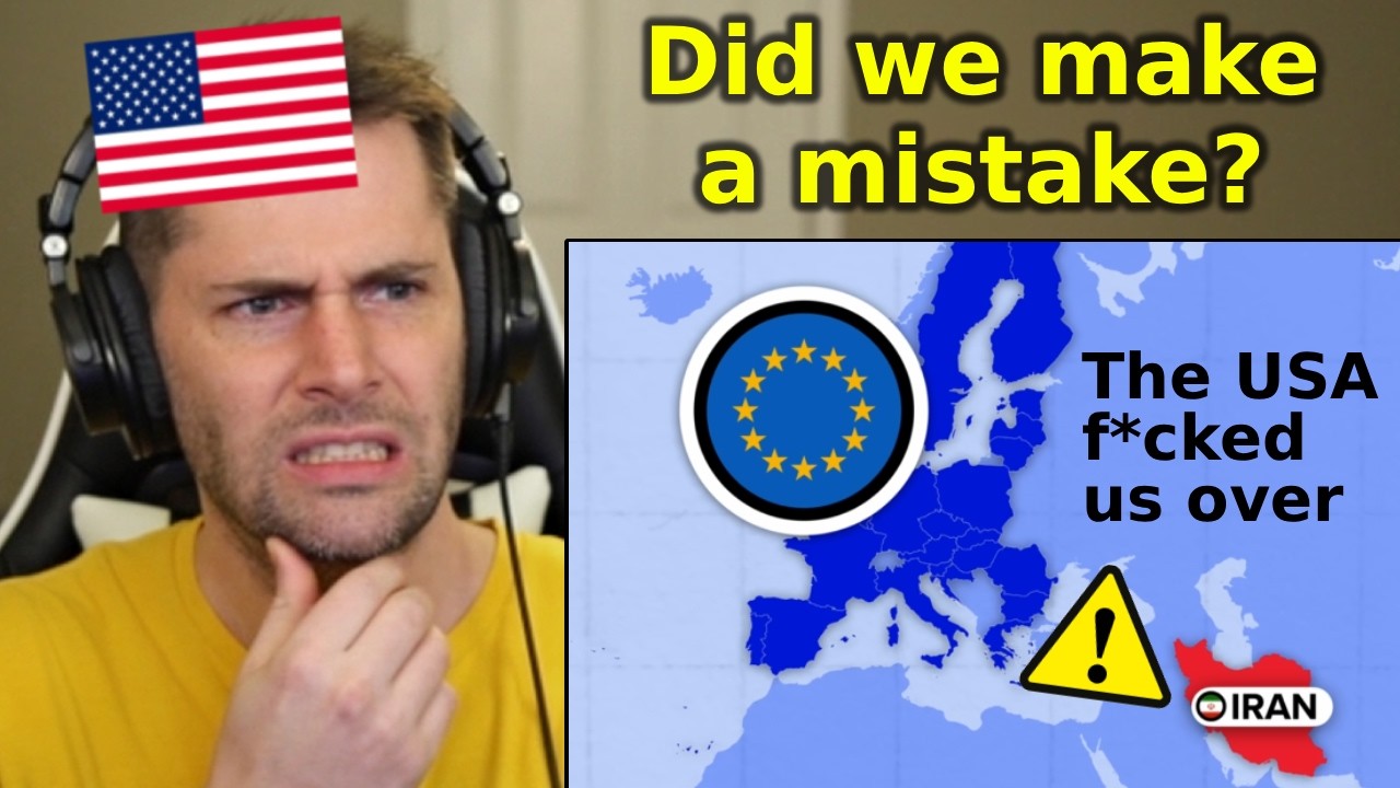 American Reacts to Europe's Perspective on USA-Iran War