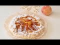 ƏSL YAY DESERTİ (FRENCH GALETTES)🍪🥮 # peach# resept#keşfet #şirniyyatlar# desserts