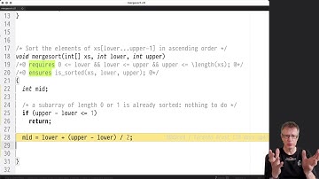 Informatik 2 — Chapter #05 — Video #026 — Implementation mergesort