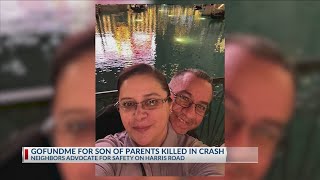 GoFundMe for son of parents killed in crash on Harris Road