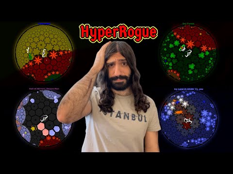 A Frantic Hyperbolic Goose Chase (HyperRogue)