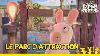 Les Lapins Crétins au parc d'attraction