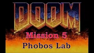 Ultimate Doom Phobos Lab - Test Run (PSX 1 Walkthrough) - Stage 5