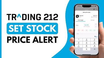 How to Set Stock Price Alert on Trading 212 - Step by Step
