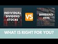 Should you buy dividend ETFs or individual dividend stocks?