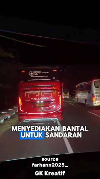 3 BARANG YANG WAJIB DIBAWA SAAT NAIK BUS😯⁉️