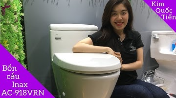 KIMQUOCTIEN.COM I Bồn cầu Inax AC-918VRN 1 khối siêu đẹp