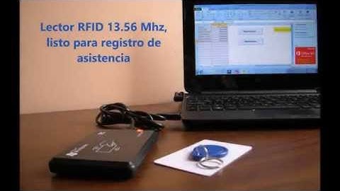 CONTROL DE ASISTENCIA RFID LECTOR 13.56 MHZ PROGRAMA EXCEL