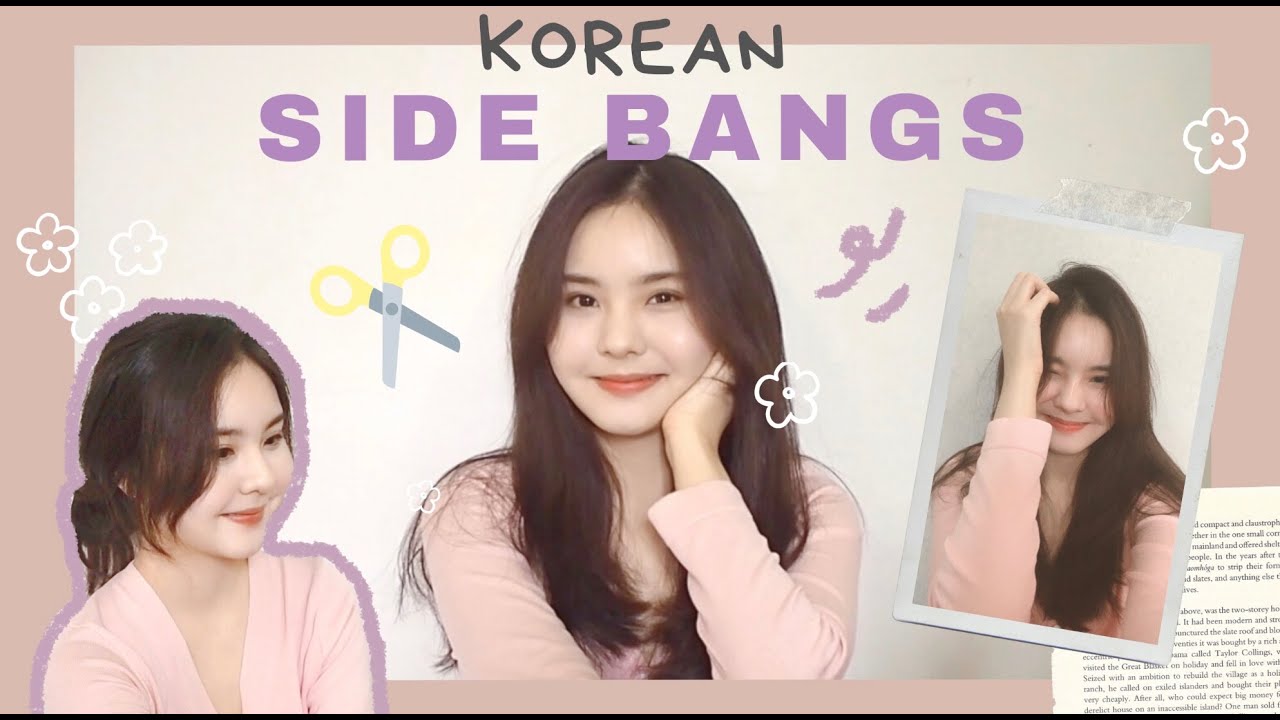 ผมทรงเกาหลี  New  ✂️KOREAN SIDE BANGS / ตัดผมข้างหน้า สไตล์เกาหลี ง่ายๆ (ทรงผมคนหน้ากลม?)